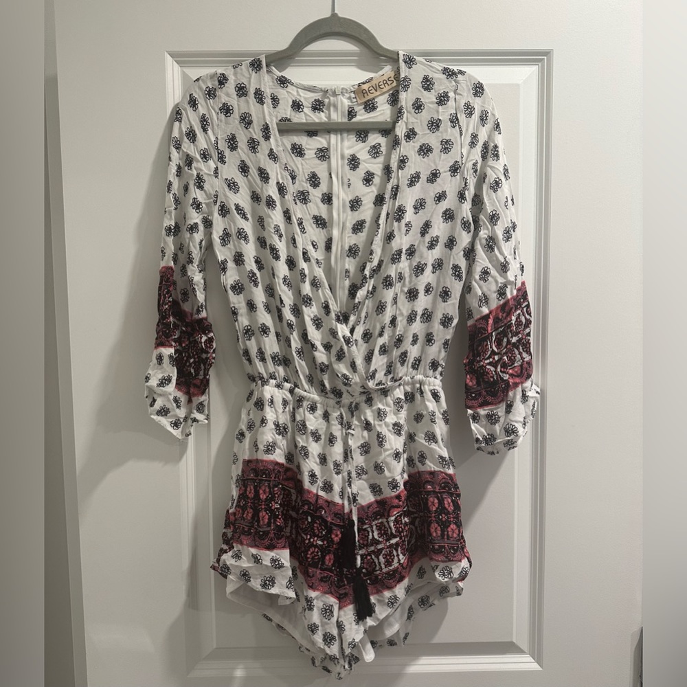 3/4 sleeve Romper
